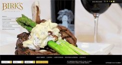 Desktop Screenshot of birksrestaurant.com